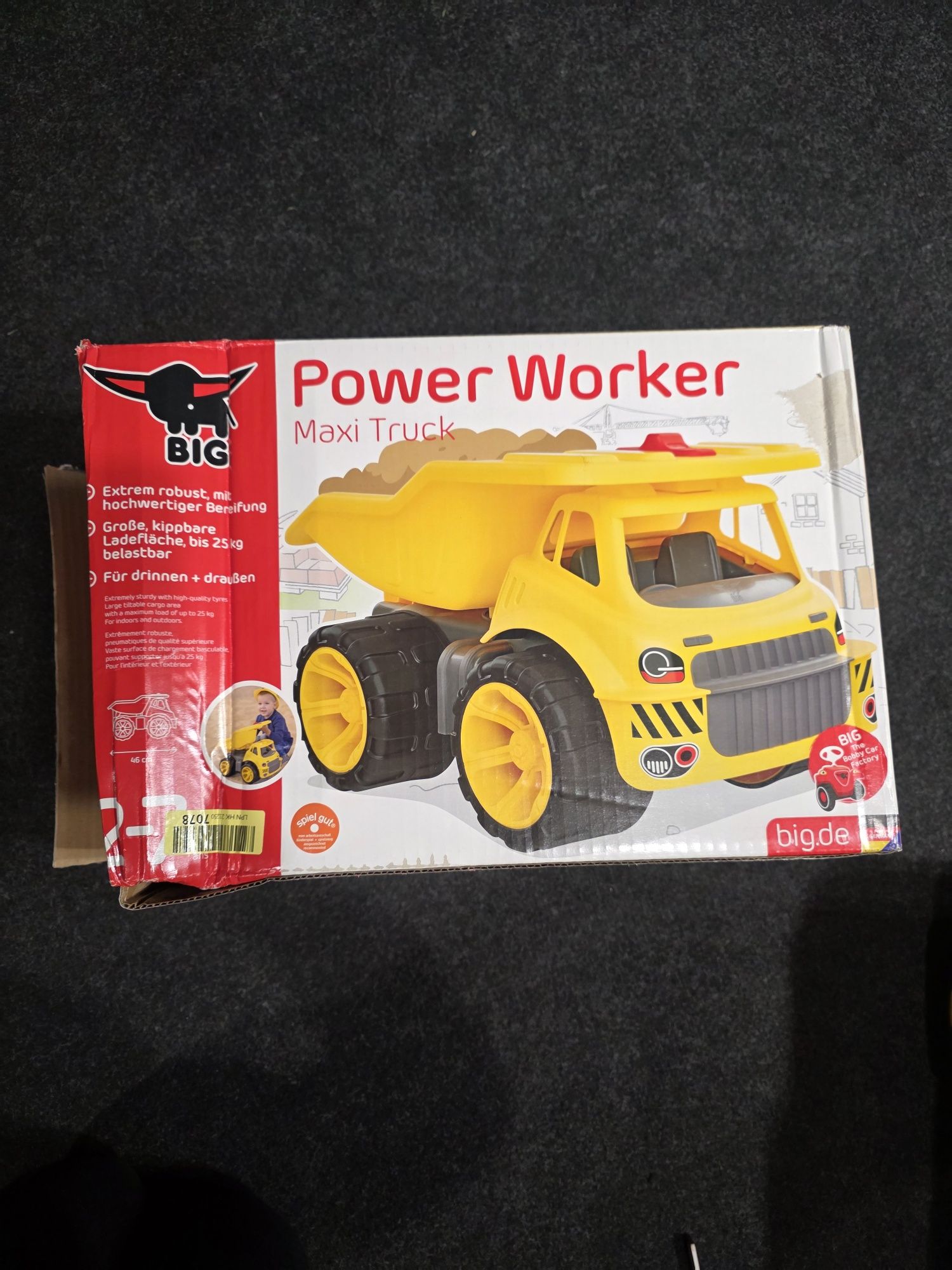 Wywrotka dla dzieci, Maxi, BIG, idealna do piasku