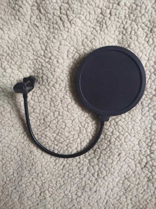 Popfiltr pop filtr do mikrofonu osłona studio nagrań podcast streaming