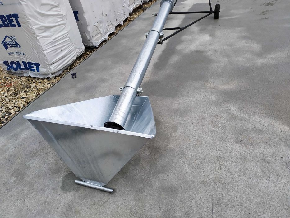 Kosz Wózek Do Żmijka Silnik Podajnik Zbożowy Ślimakowy