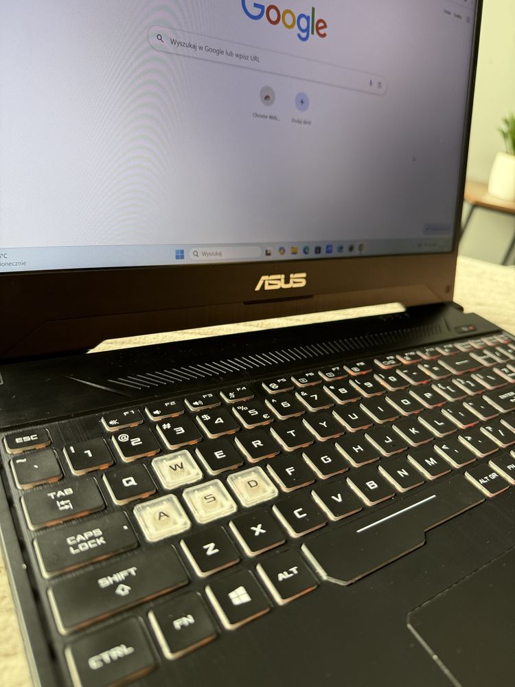 Laptop Gamingowy Asus Tuf GTX Ryzen7