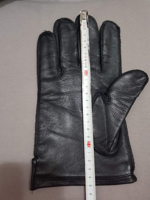 Перчатки мужские кожа