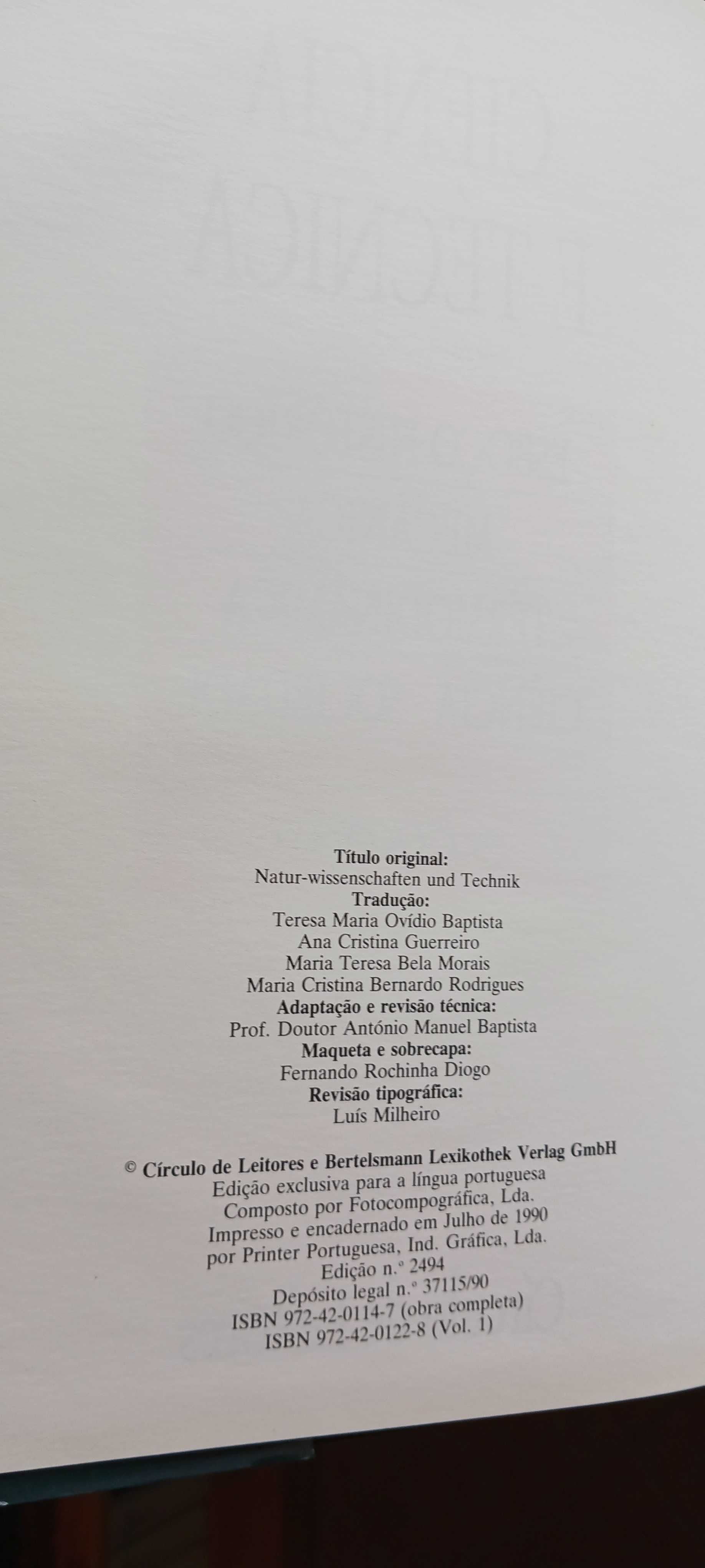Ciência e Técnica, 3 volumes, Lexicoteca (Círculo de Leitores, 1990)