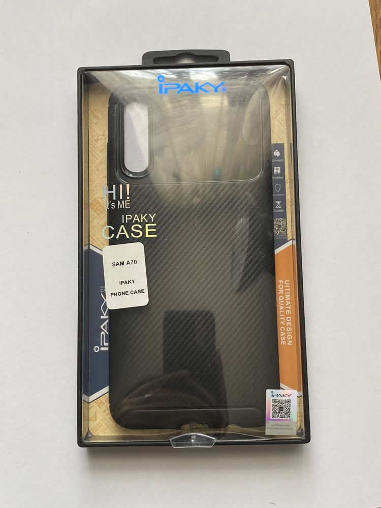 Чехол Ipaky TPU Kaisy Series Black для Samsung Galaxy A70 SM-A705