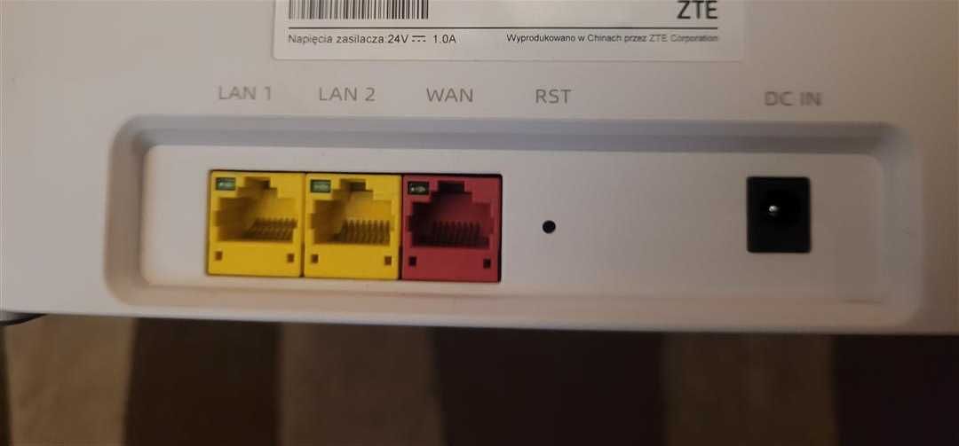 Router ZTE MF258 z Anteną - Wi-Fi, SIM, Sprawny, Komplet, Zestaw LTE