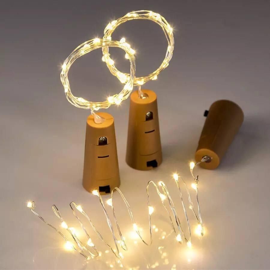 Гірлянда-пробка.Світлодіодна Гірлянда  "Крапля роси" 2м 20 led 
Гірлян