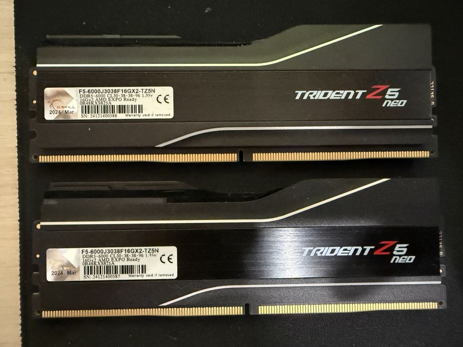 Pamięć RAM DDR5 G.Skill Trident Z5 Neo 32GB (2x16GB) 6000MHz CL30