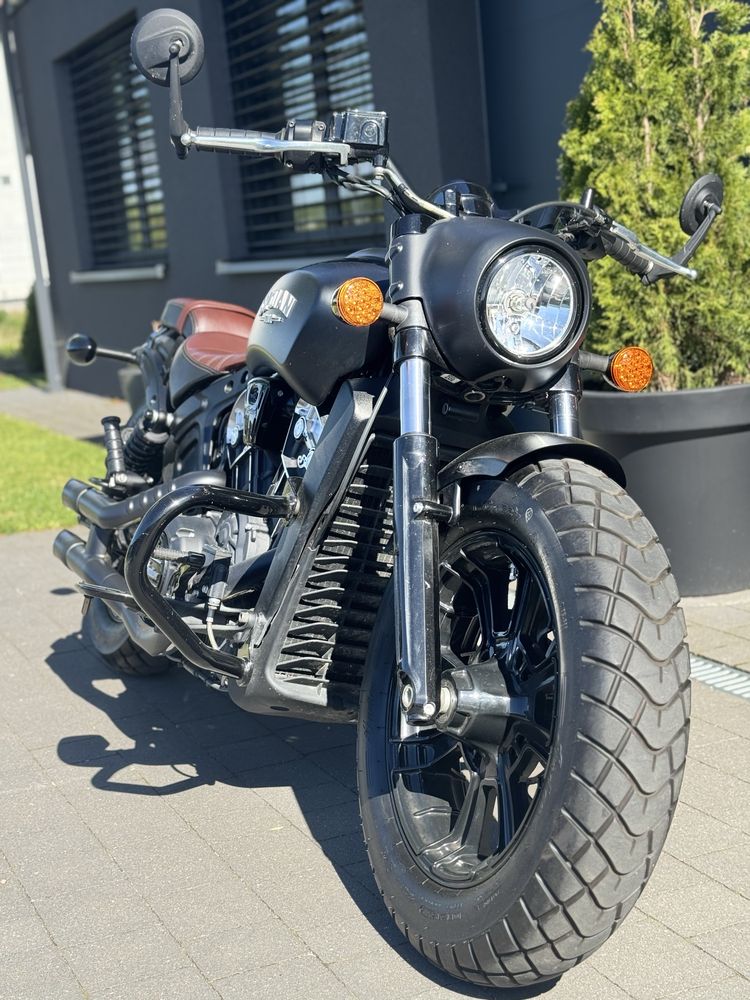 Indian scout bobber MAŁY PRZEBIEG PL SALON, Serwis ASO