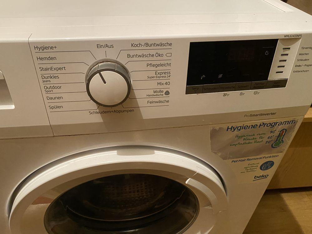 Pralka beko 6kg, waska 41cm, 1400obrotow