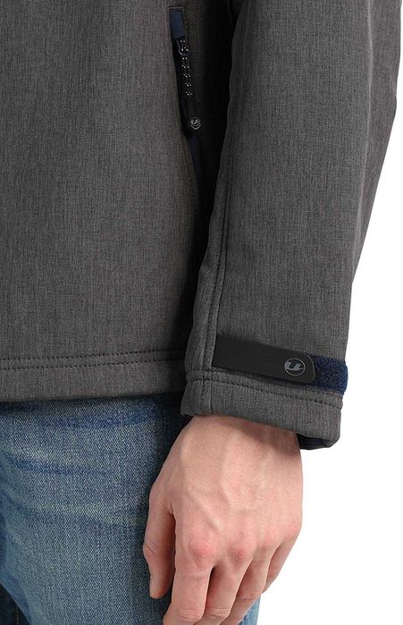 700 Męska Kurtka Wiosenna Ocieplana Softshell Przeciwdeszczowa S