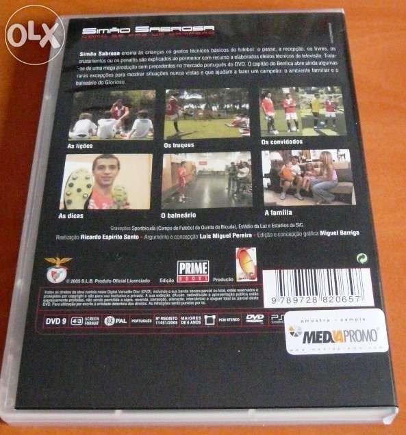 Simão Sabrosa - Como se faz um Campeão DVD