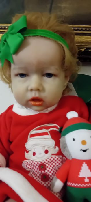 Reborn bastante grande e pesado 18 a 24 meses