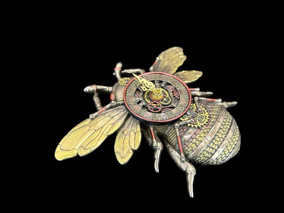 Steampunk Zegar Ścienny Pszczoła Veronese  Wu77408a4