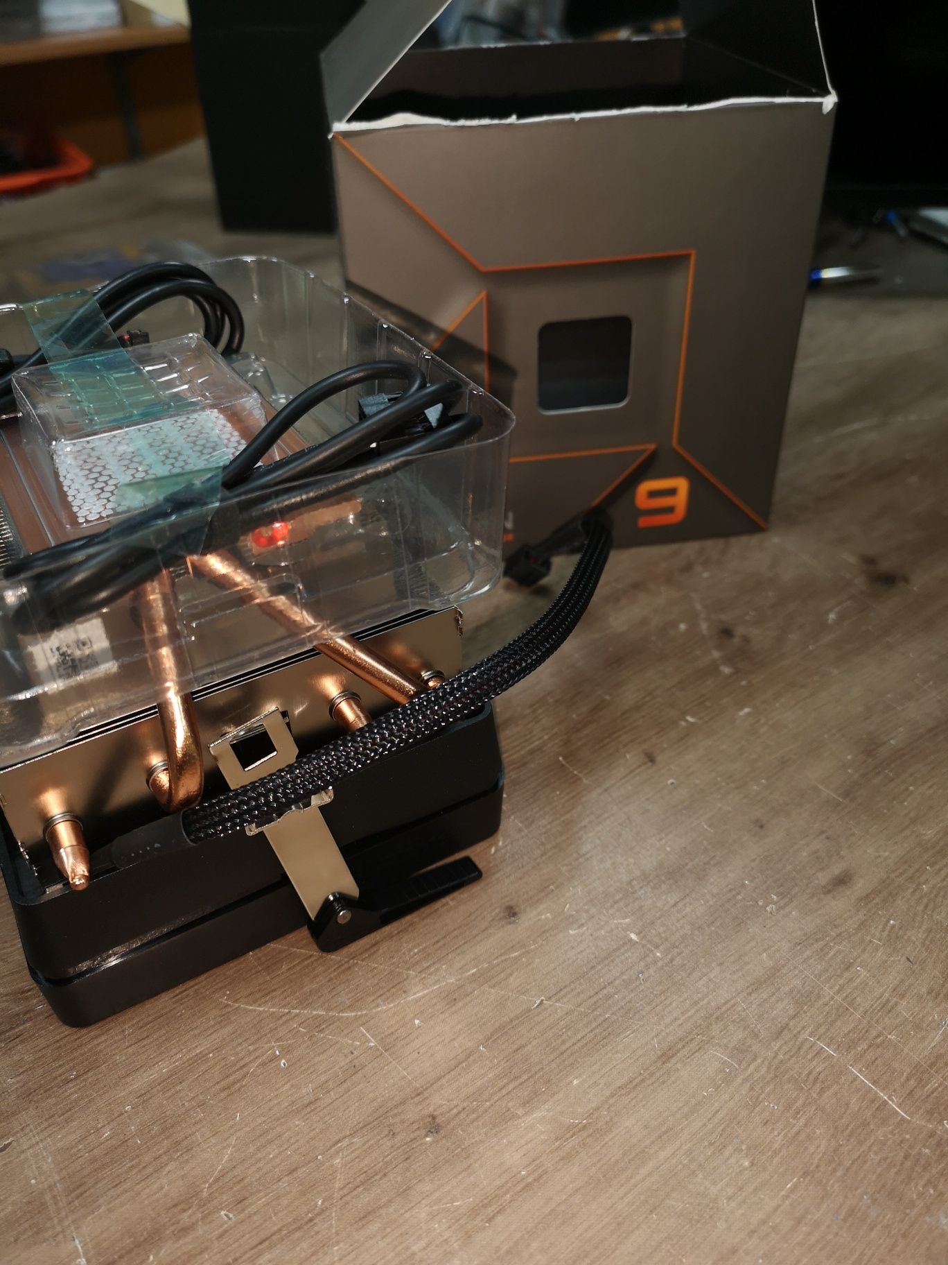 Chłodzenie procesora Ryzen AMD RGB