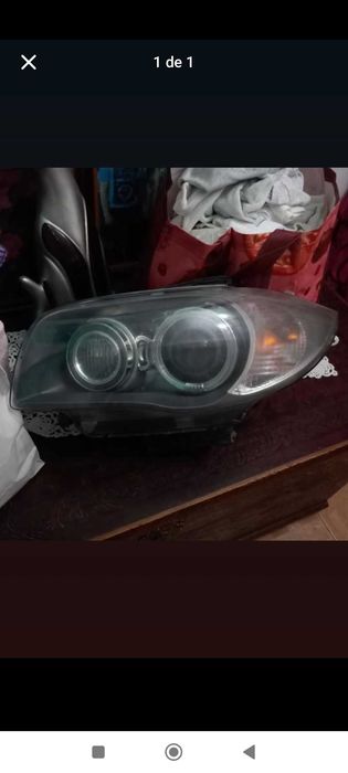 Farol esquerdo original BMW Série 1 E81 (Bi-Xenon)
