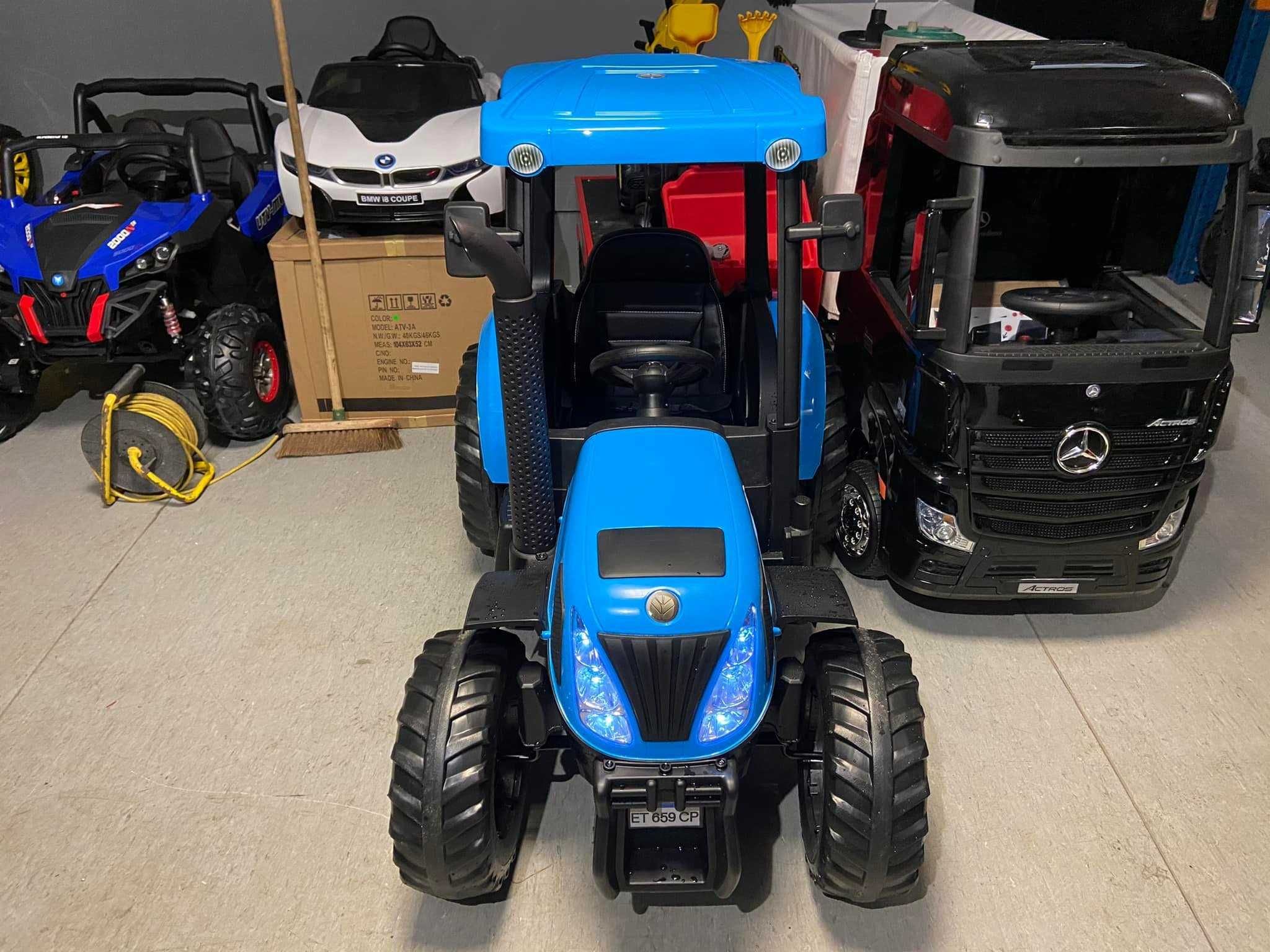 NEW HOLLAND 24V! Super mocny traktorek na akumulator