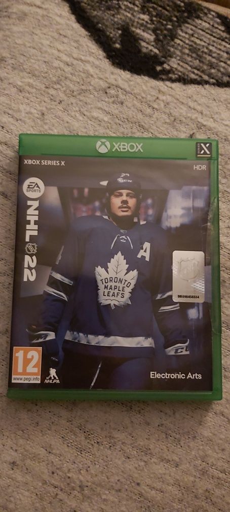 Gra NHL 22 na xbox x