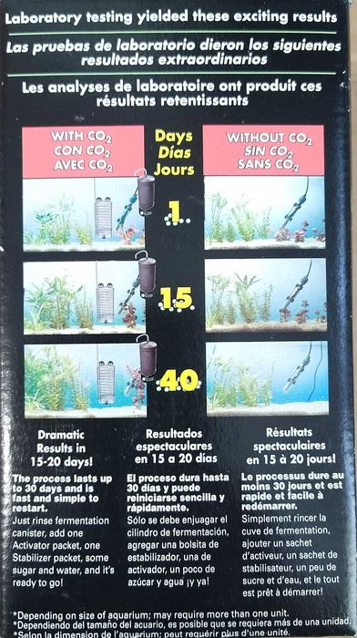 Sistema de CO2 para plantas
