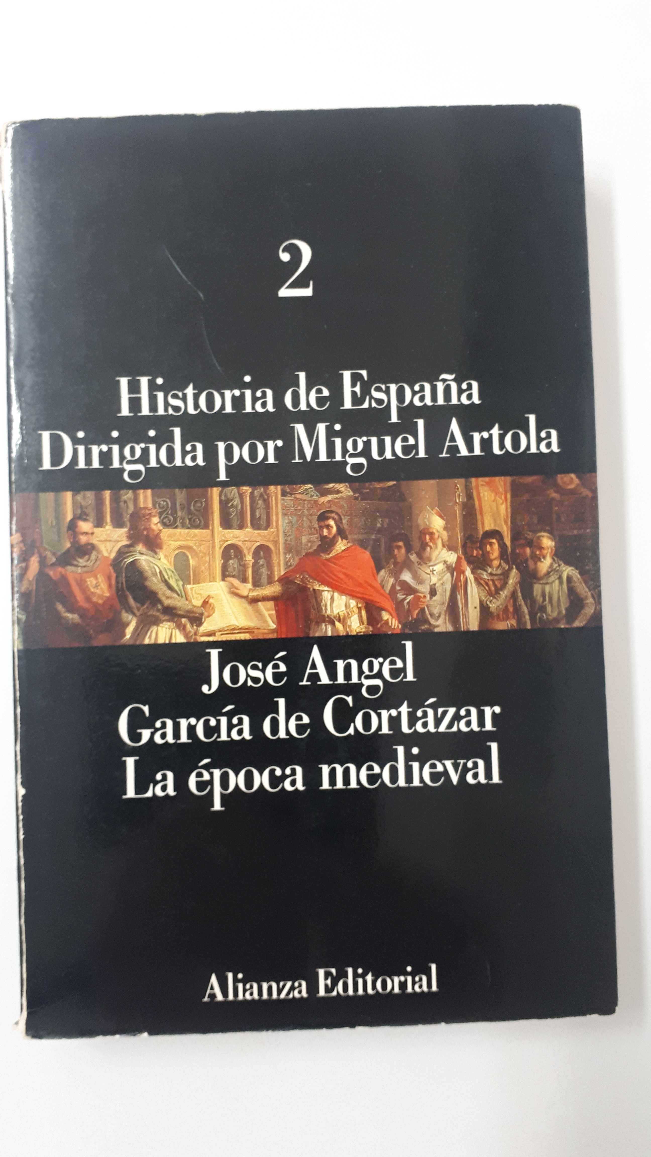 Livro História de Espanha dirigida por Miguel Artola