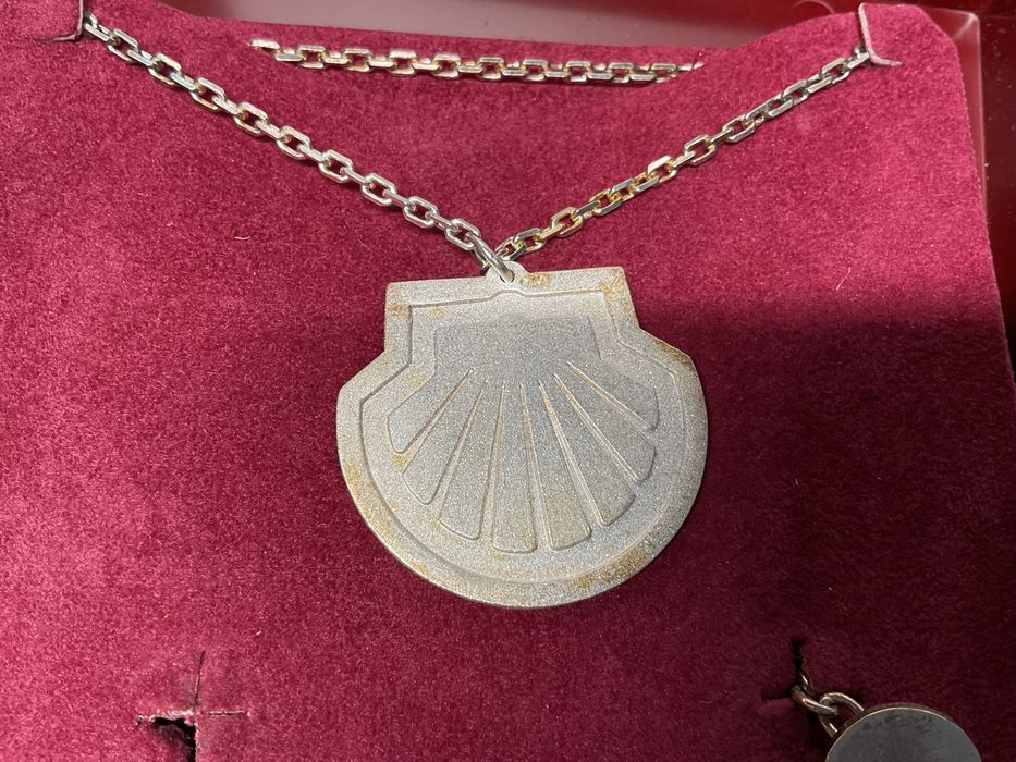 Antiga pulseira e botões de punho  em prata, Santiago Compostela