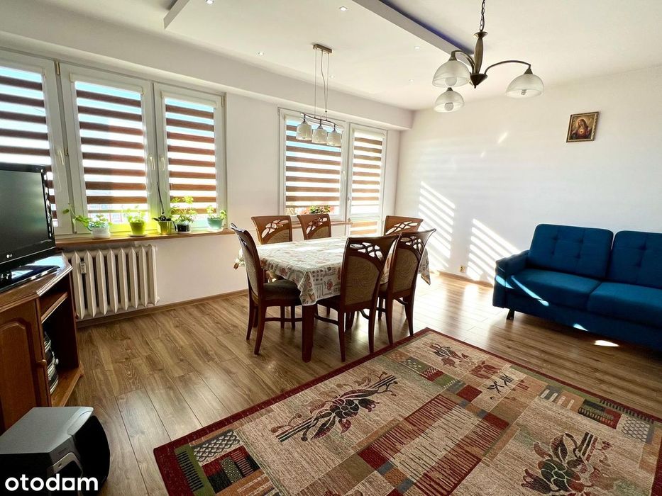 Przestronne 3 pokojowe mieszkanie, os. Okrzei, 60,66m2