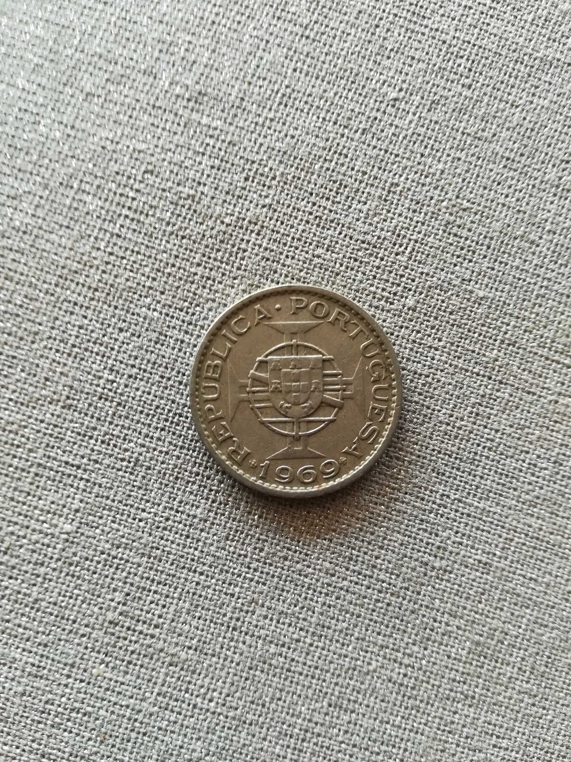 Moeda 2$50 1969 Portugal