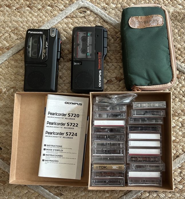 Gravadores de Voz (Panasonic e Olympus)