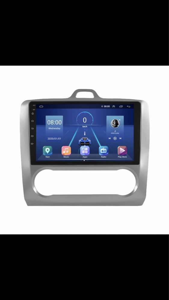 Магнітола 2/32 CarPlay швидкий процесор Форд Фокус Ford Focus 1998-11