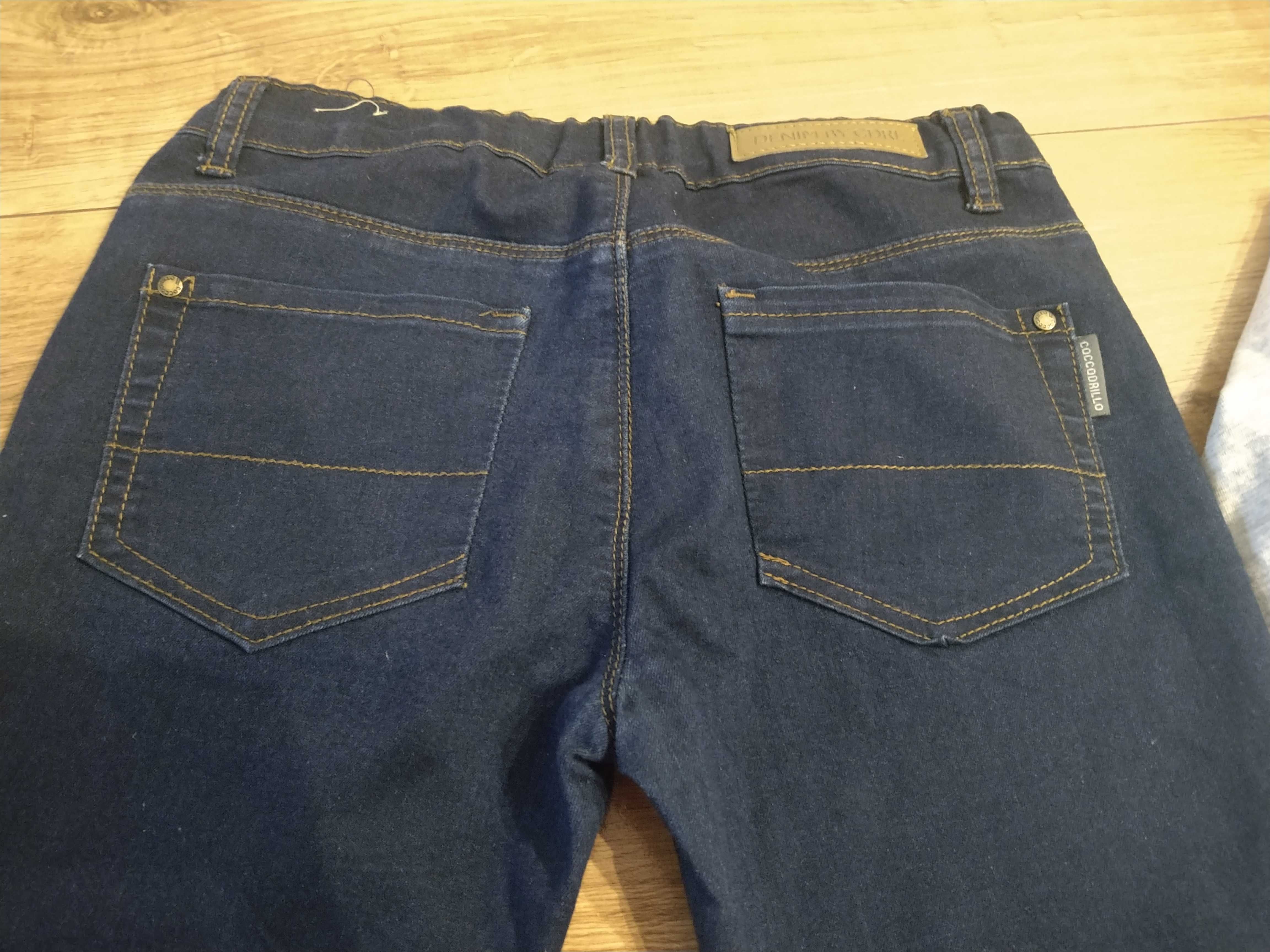 Zestaw roz. 140, Coccodrillo,  Spodnie jeans, bluzka