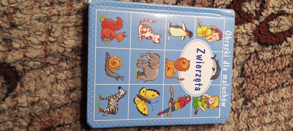 Książeczka dla maluszka zwierzęta.