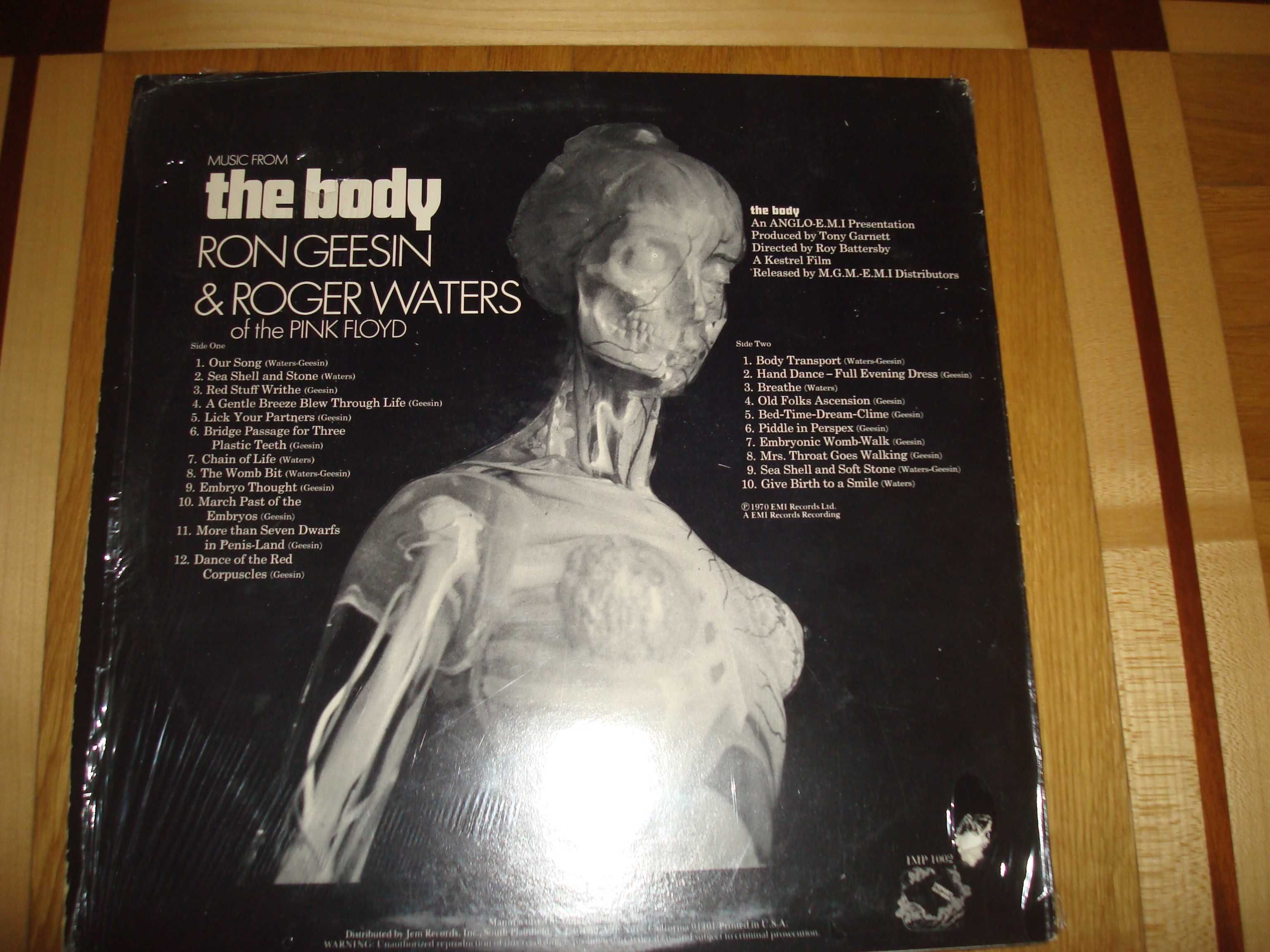 Waters Roger. The Body. Пластинка.