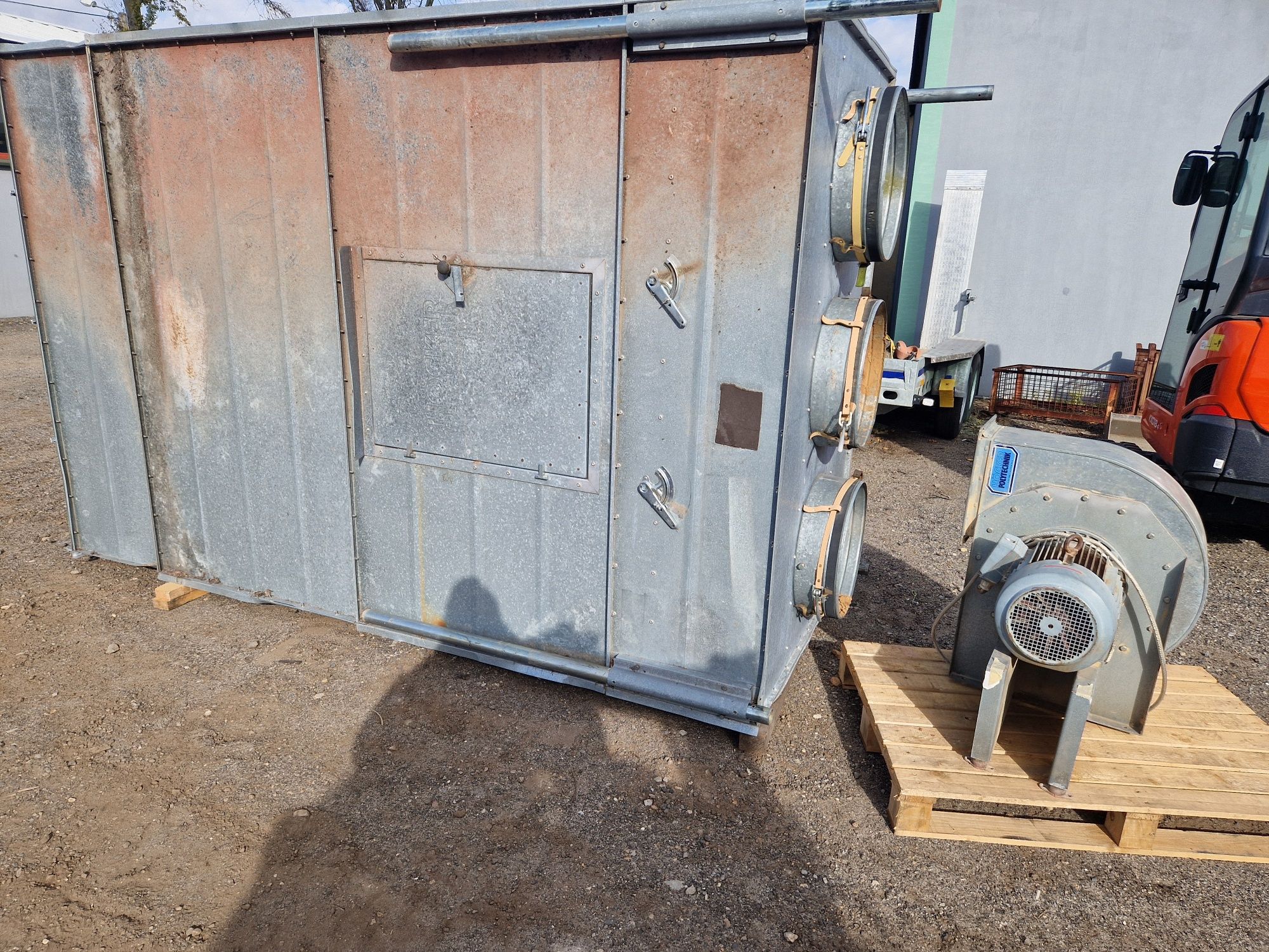 Odciąg wyciąg workowy hocker polytechnik turbina wentylator nestro