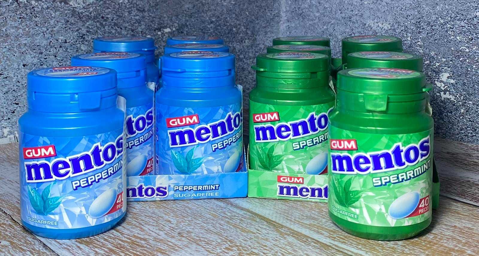 Жувальна гумка Mentos (без цукру)2 смаки
40 шт. в баночці