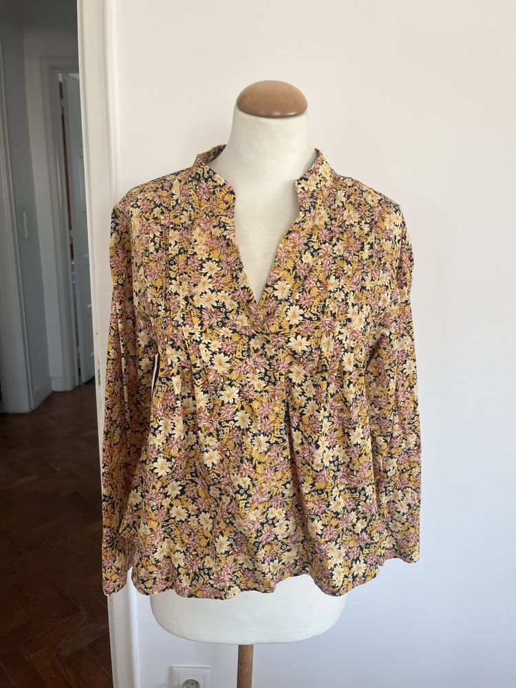 Camisa flores Mango