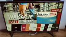 LG smart tv 49cali z Wi-Fi,  4K UHD ,DVB-T2 ,stan idealny