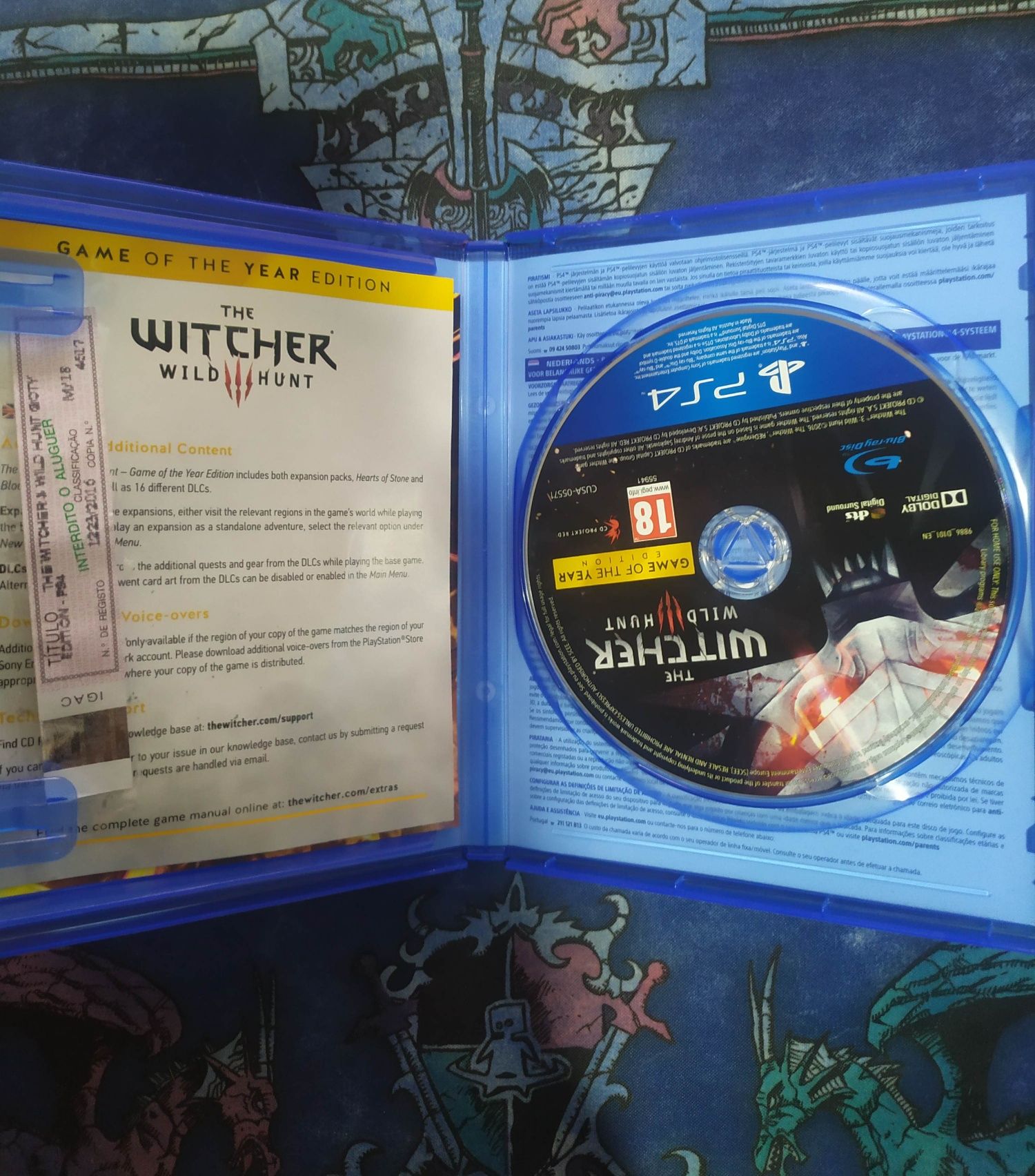 PlayStation 4 Witcher 3 GOTY