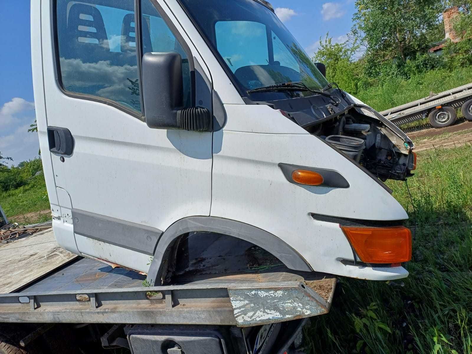 kabina kompletna iveco daily 2001 w stanie dobrym od silnika 2.8