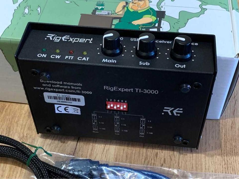 RigExpert TI-3000 z przewodem do Icom