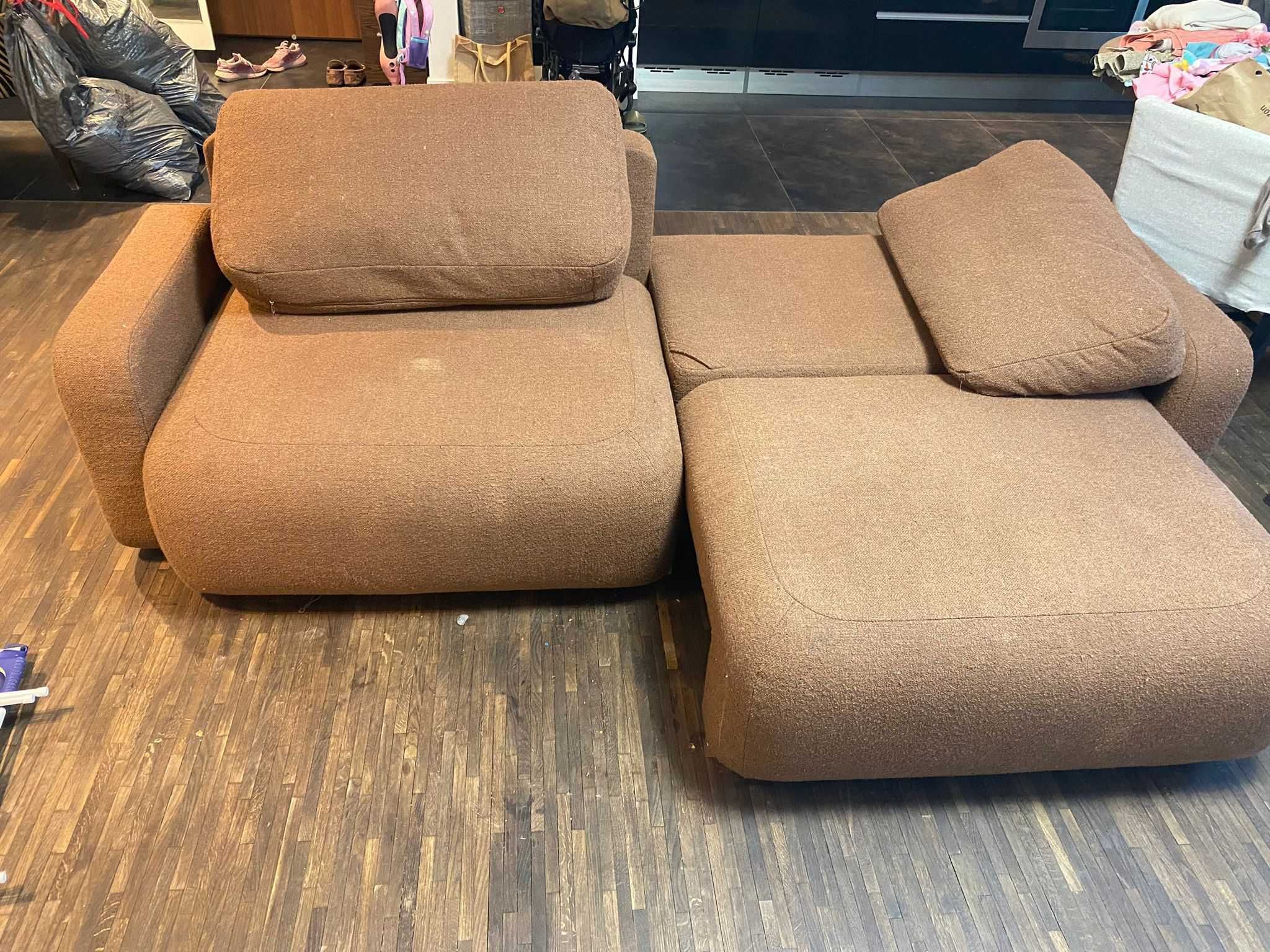 Sofa Boble 3-osobowa z funkcją spania z pojemnikiem na pościel