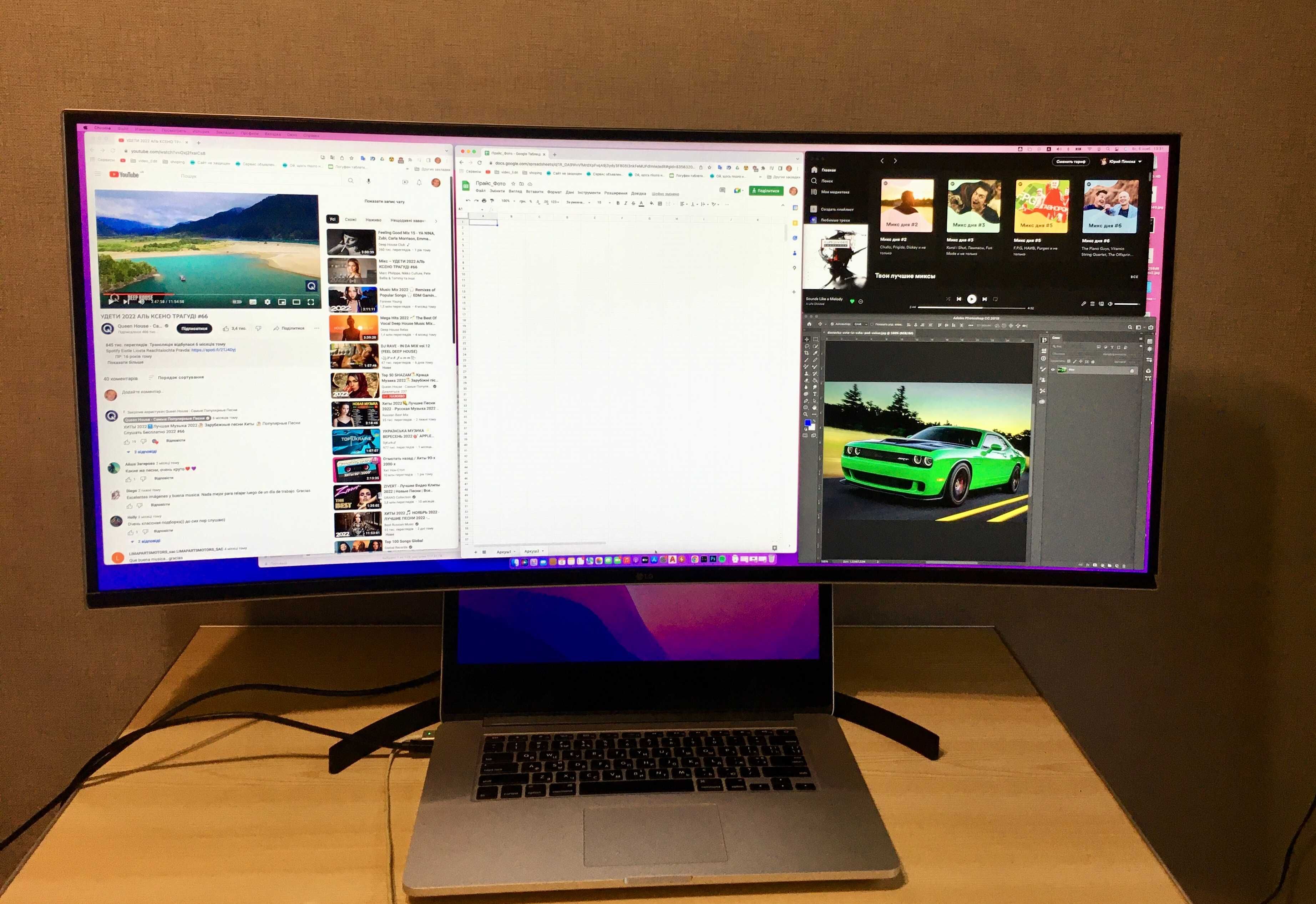 Ультраширокий 38’’ 4K монитор LG 38WN75C-B 21:9 38WN75 IPS 3840x1600