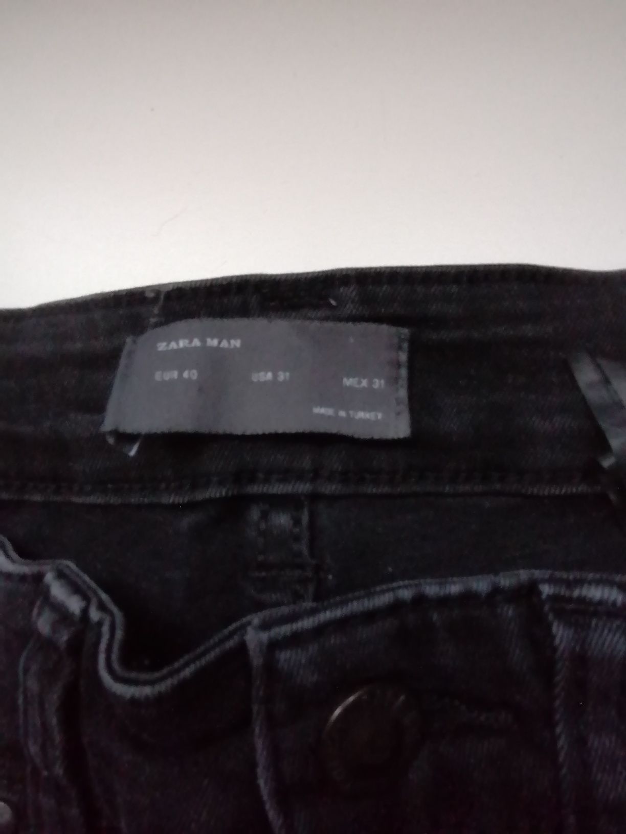 Spodnie jeansowe Zara 40