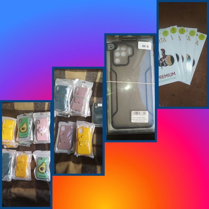 Продам стекло, чехол на мобильный телефон