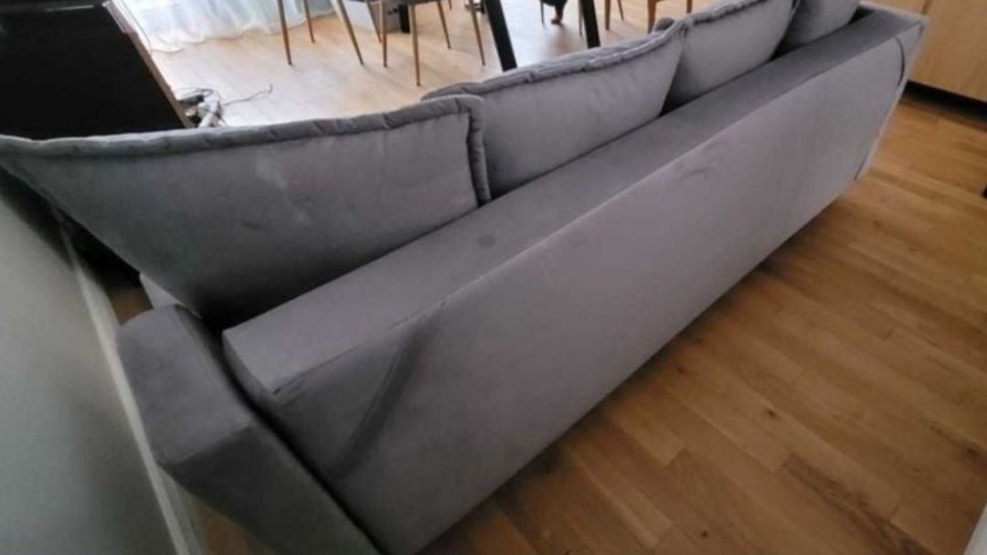 Sofa rozkładana z funkcją spania z pojemnikiem Miu Form