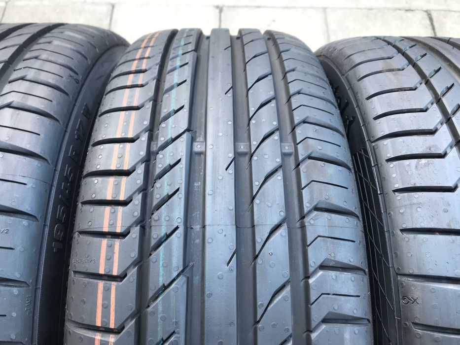 Opony 195/45/17 195/45R17 81W Continental ContiSportContact 5 2022r X4