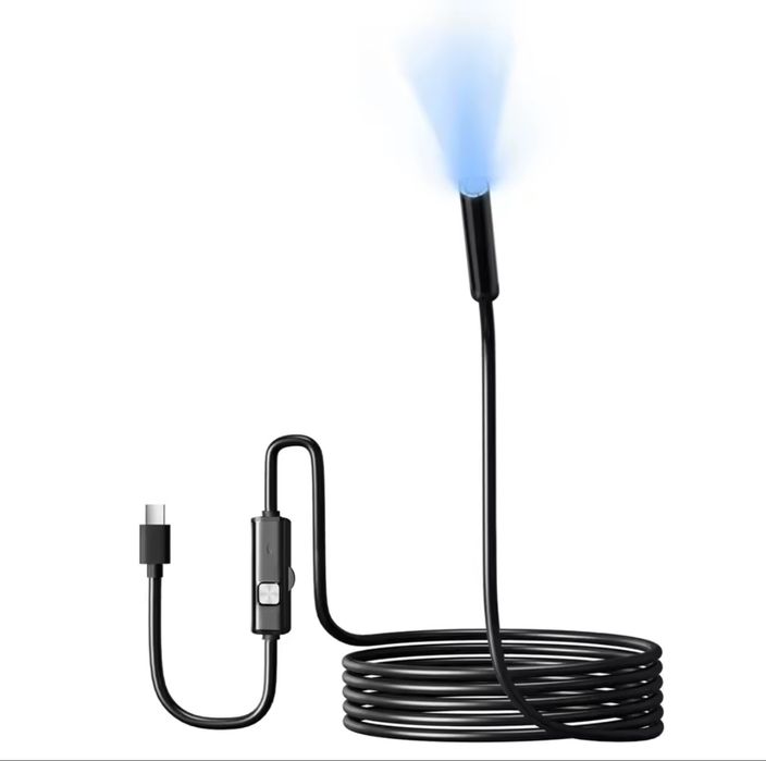 Камера ендоскоп Type-C з підсвіткою, кабель 2м., діаметр 5.5 мм