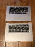 2x palmrest z klawiaturą i touchpadem do Macbook Pro A1286
