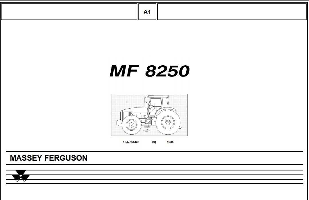 Katalog części Massey Ferguson 8250 [ENG]