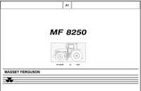 Katalog części Massey Ferguson 8250 [ENG]