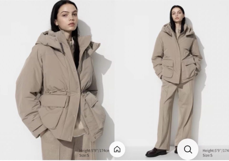 Пуховик куртка Uniqlo жіноча