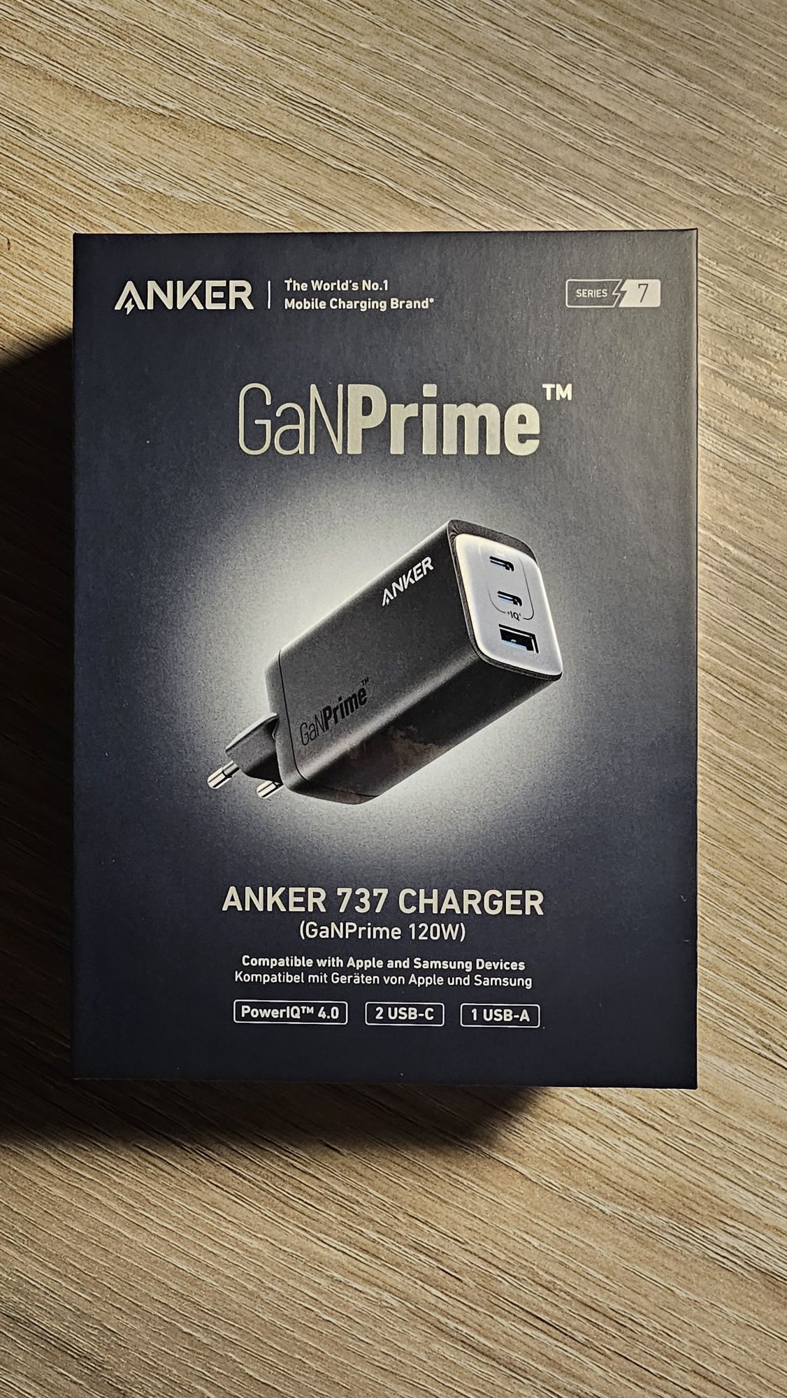 NOWA Ładowarka Anker GaNPrime 737 120W