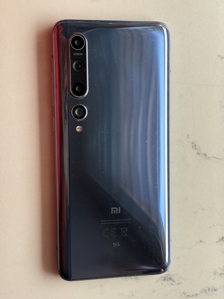 Flagowiec Xiaomi Mi 10 stan idealny ekran od nowosci w folii bez rys